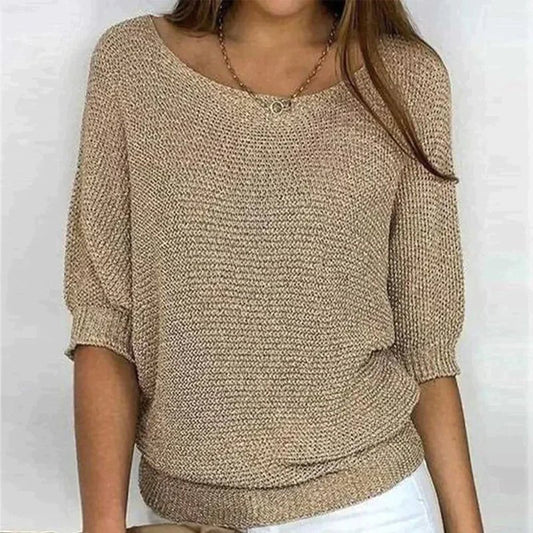 Kinsley - Loose Knit Pullover  Drako™️