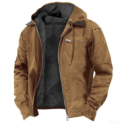 Kennedy Men’s Lined Hooded Jacket  Drako Watches
