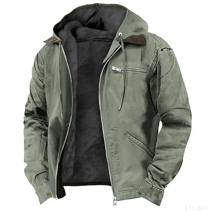 Kennedy Men’s Lined Hooded Jacket  Drako Watches