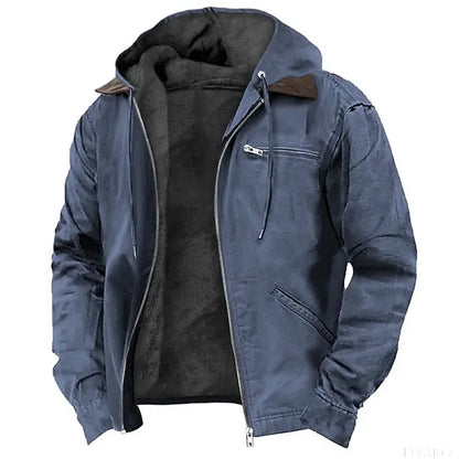 Kennedy Men’s Lined Hooded Jacket  Drako Watches
