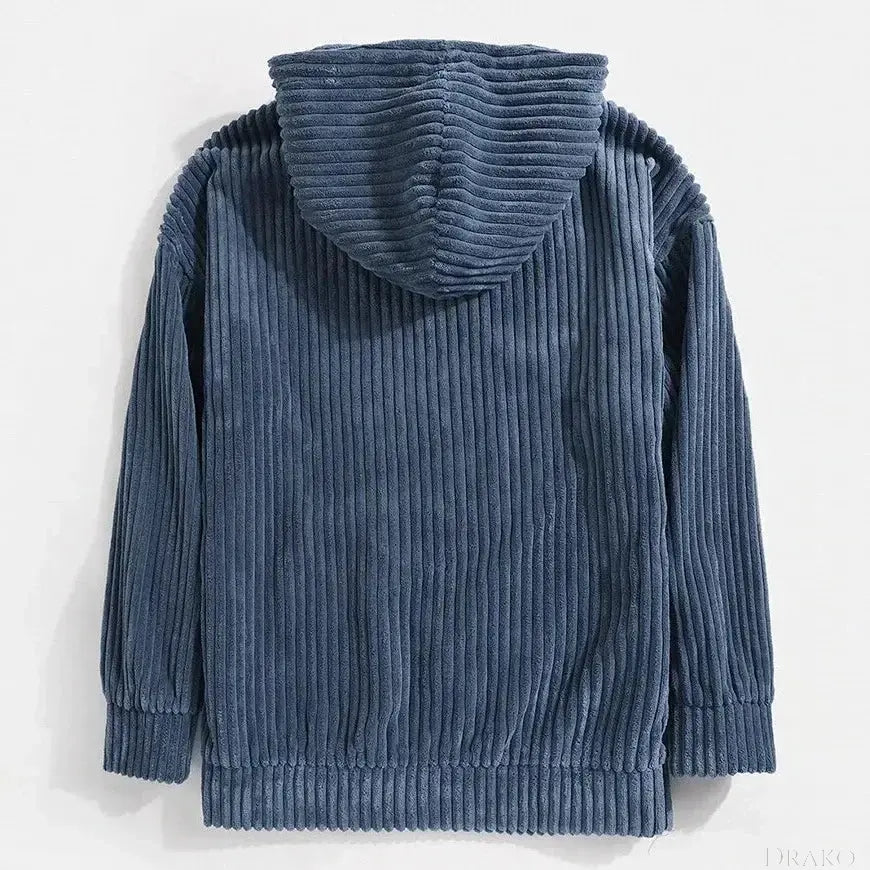 Lazaro Corduroy Hoodie Sweatshirt  Drako Watches Hoodie