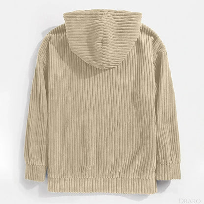 Lazaro Corduroy Hoodie Sweatshirt  Drako Watches Hoodie