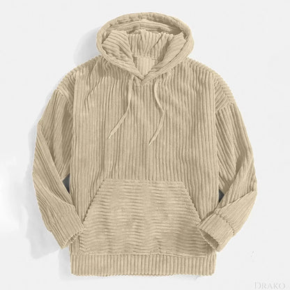 Lazaro Corduroy Hoodie Sweatshirt  Drako Watches Hoodie