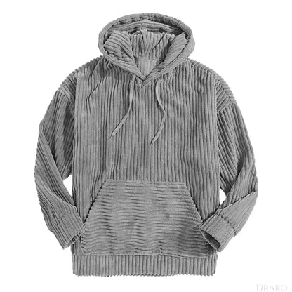 Lazaro Corduroy Hoodie Sweatshirt  Drako Watches Hoodie