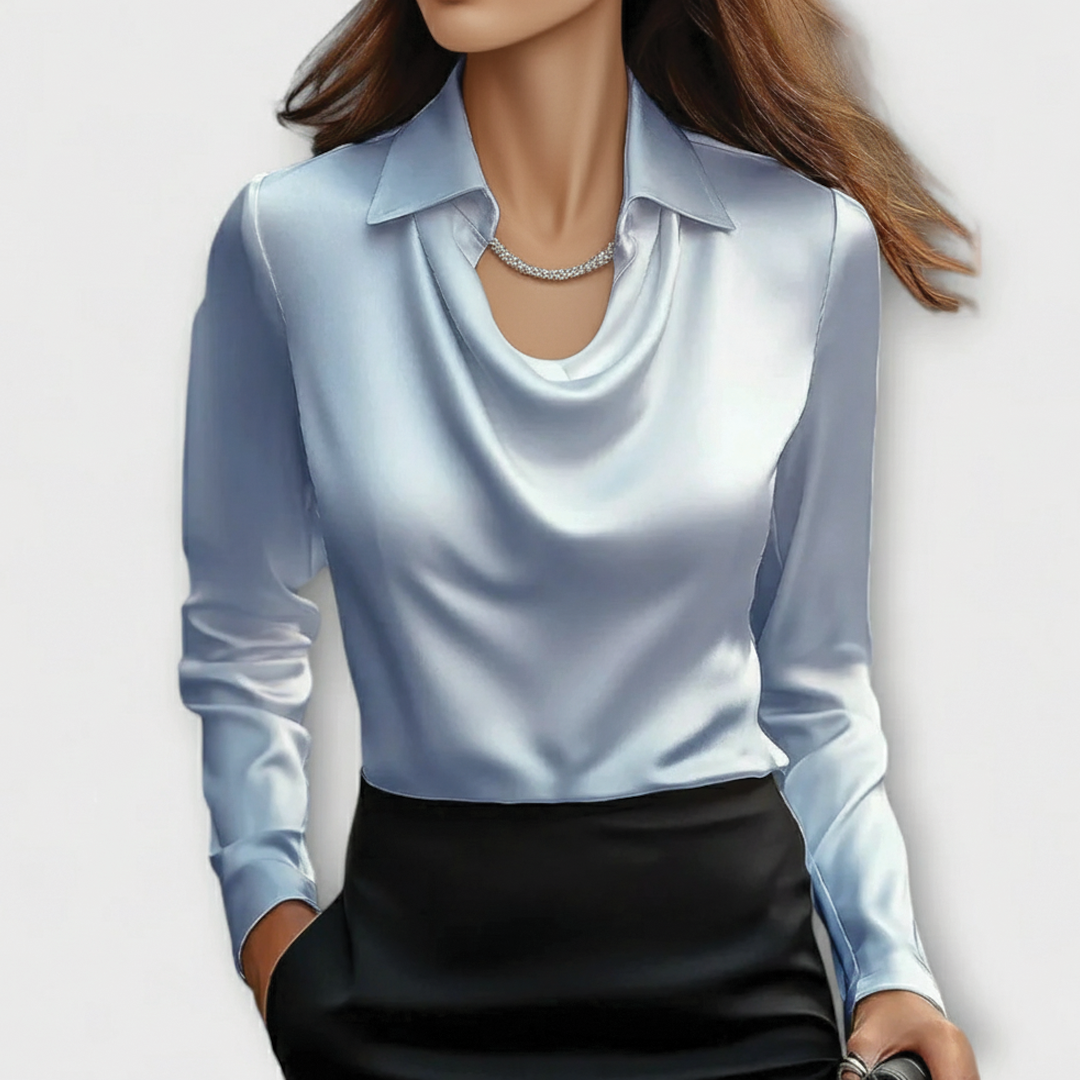 Scarlett - Satin Blouse  Drako™️