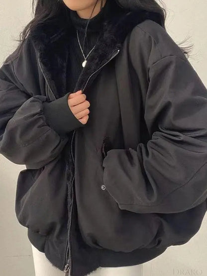 Lyra Women’s Oversized Blouson Jacket  Drako Watches