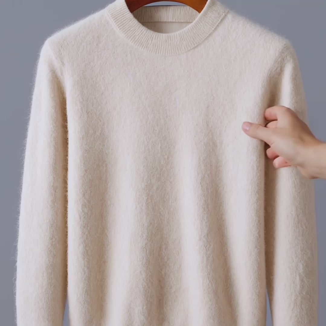 Lucien Cashmere Crewneck Sweater  Drako™️
