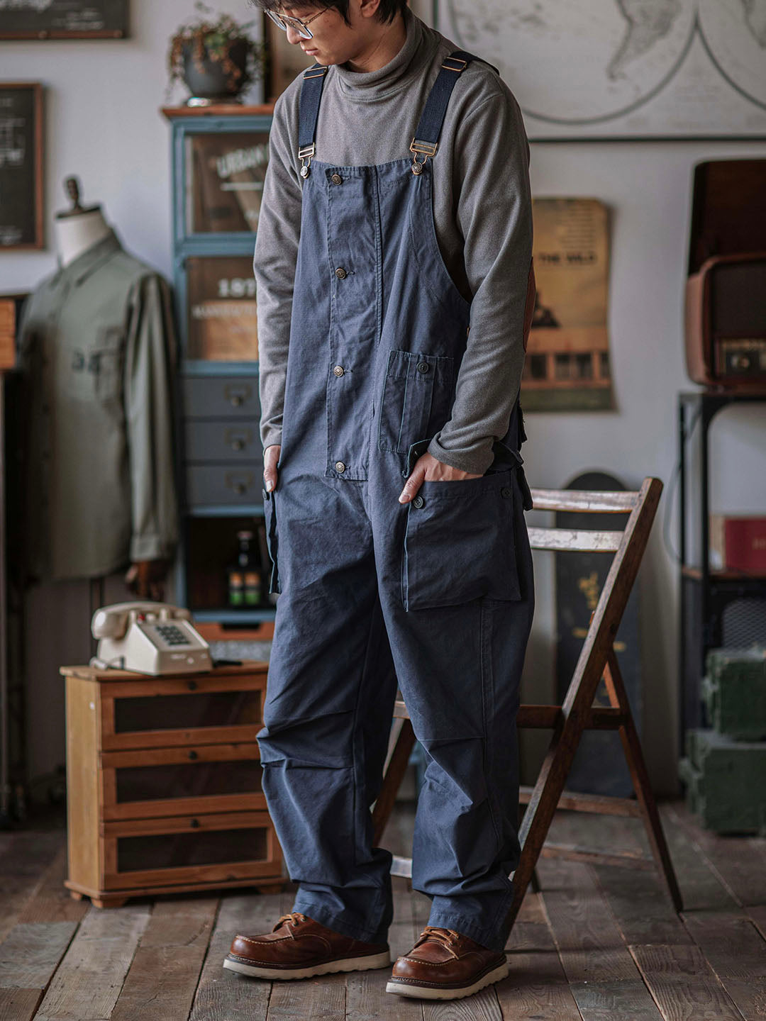 Carver Canvas Overalls  Drako™️