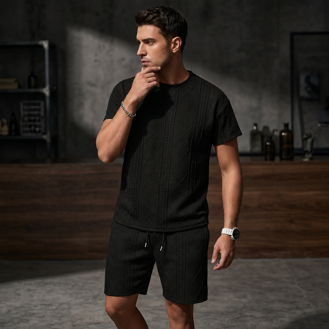 Capri Knit Lounge Set  Drako™️