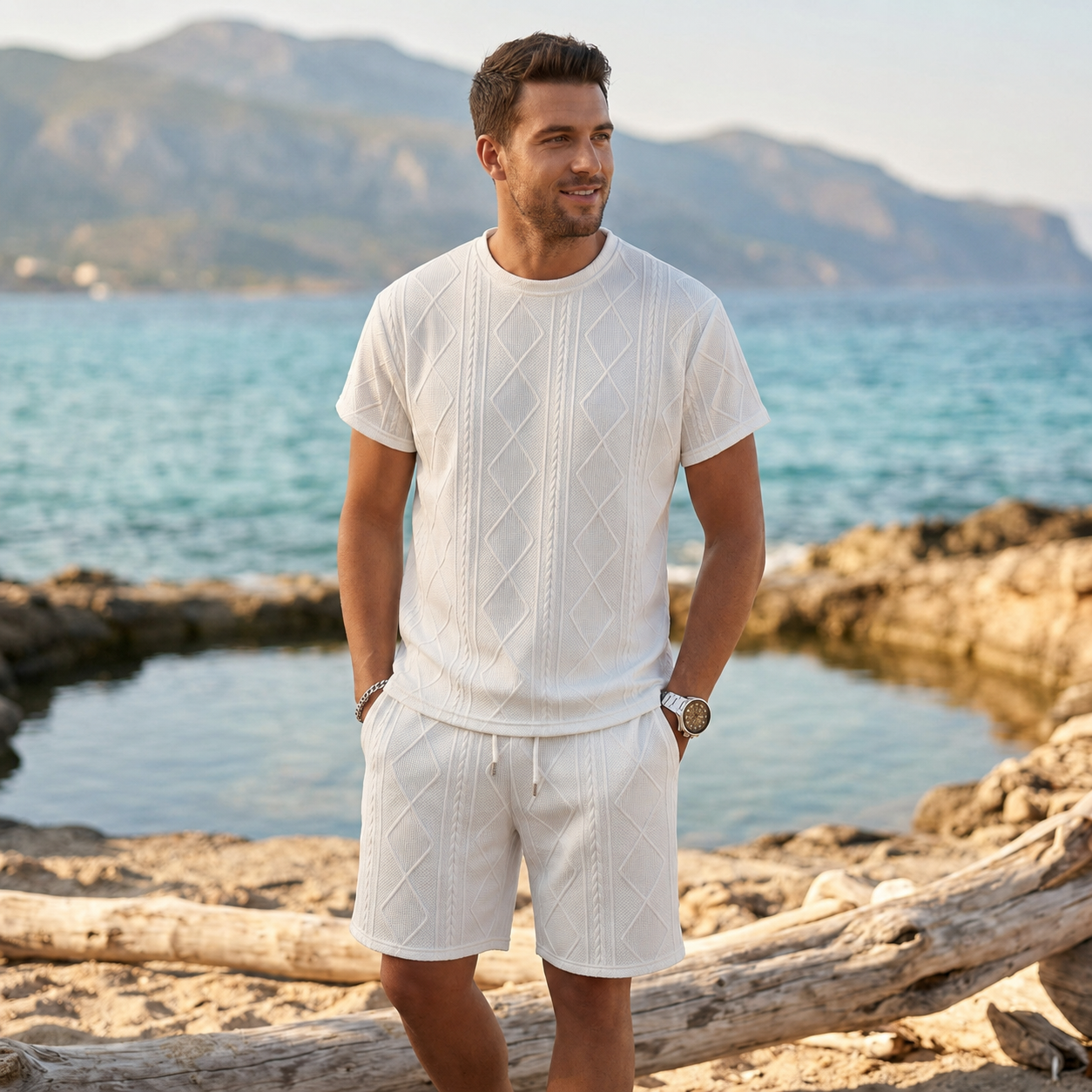 Capri Knit Lounge Set  Drako™️