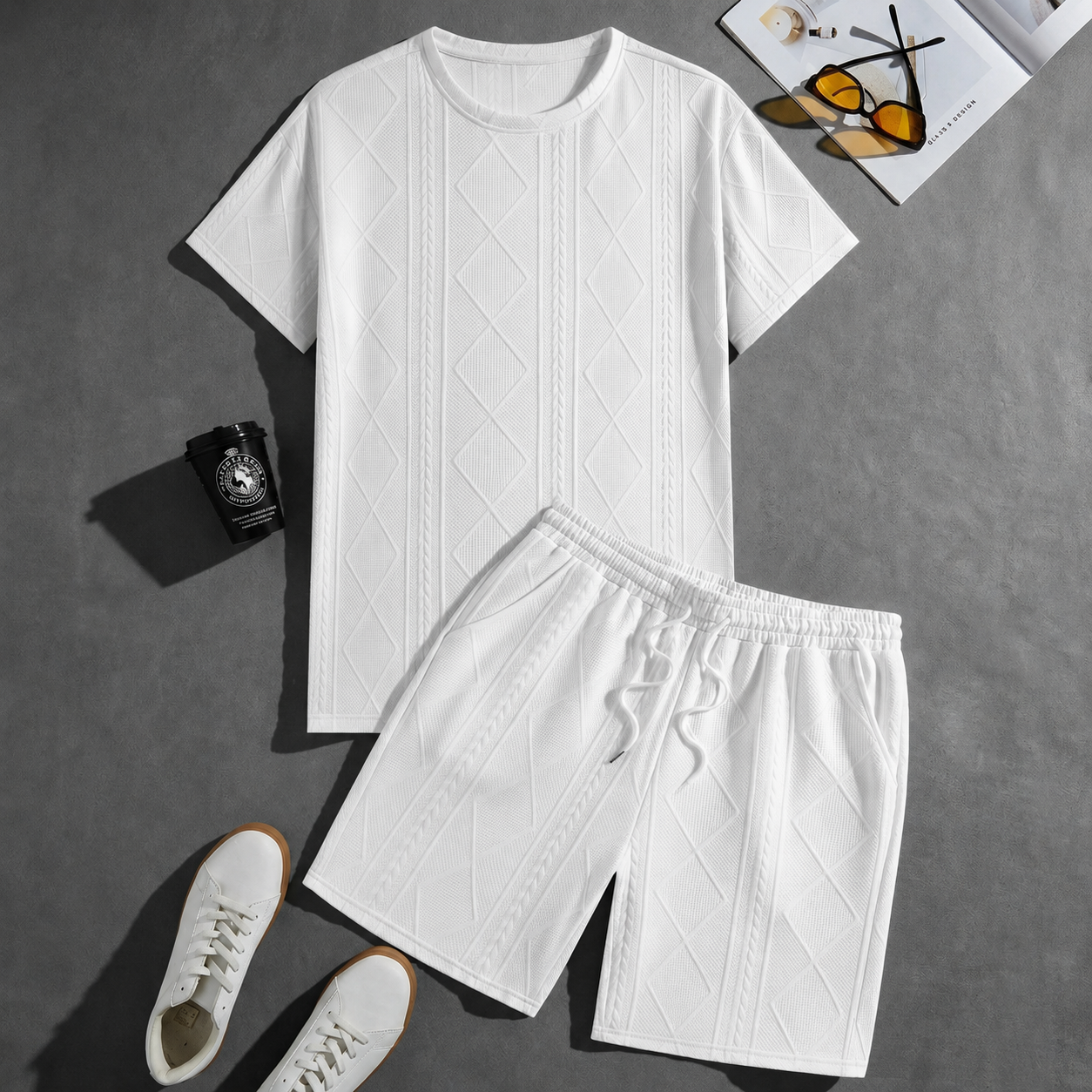 Capri Knit Lounge Set  Drako™️