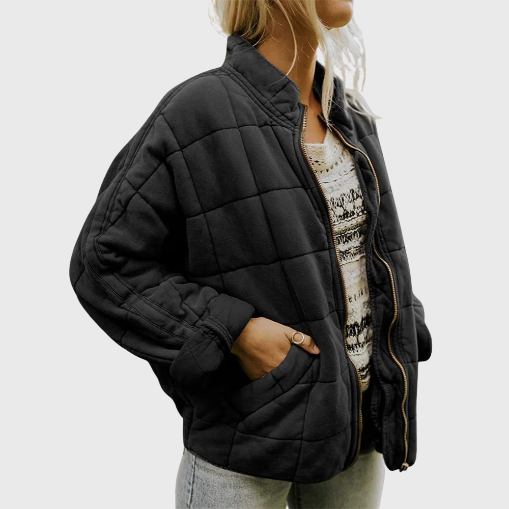 Amélie Warm and Modern Quilted Zip Jacket  Drako Watches