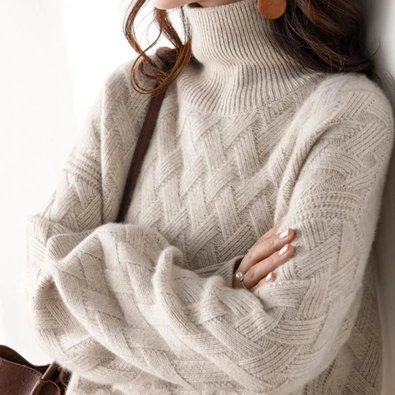 Valentina Cashmere Turtleneck  Drako Watches