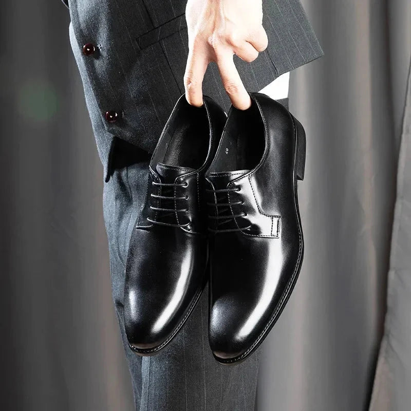 Elithro - Genuine Leather Shoes  Drako Watches