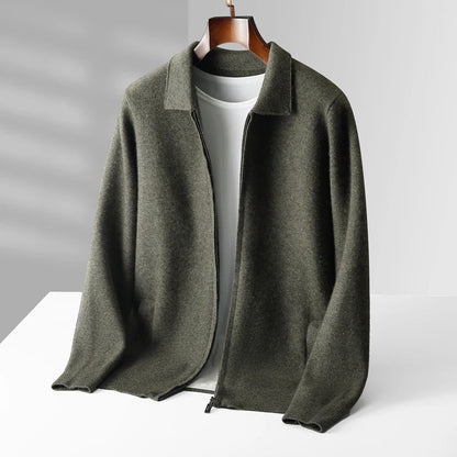 Aveline Cashmere Zip Cardigan  Drako™️