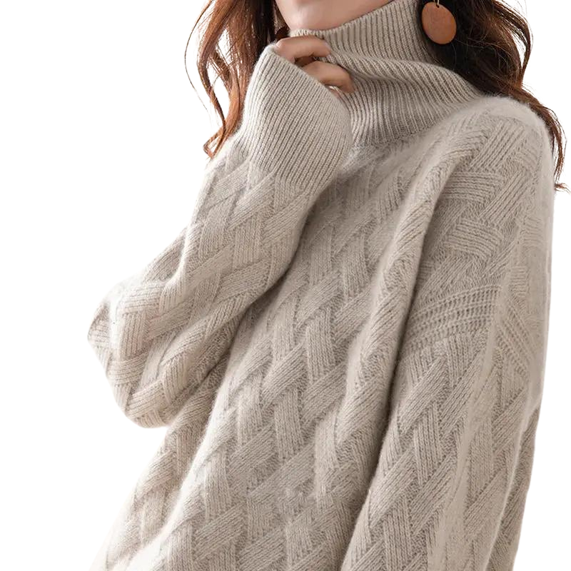 Valentina Cashmere Turtleneck  Drako Watches