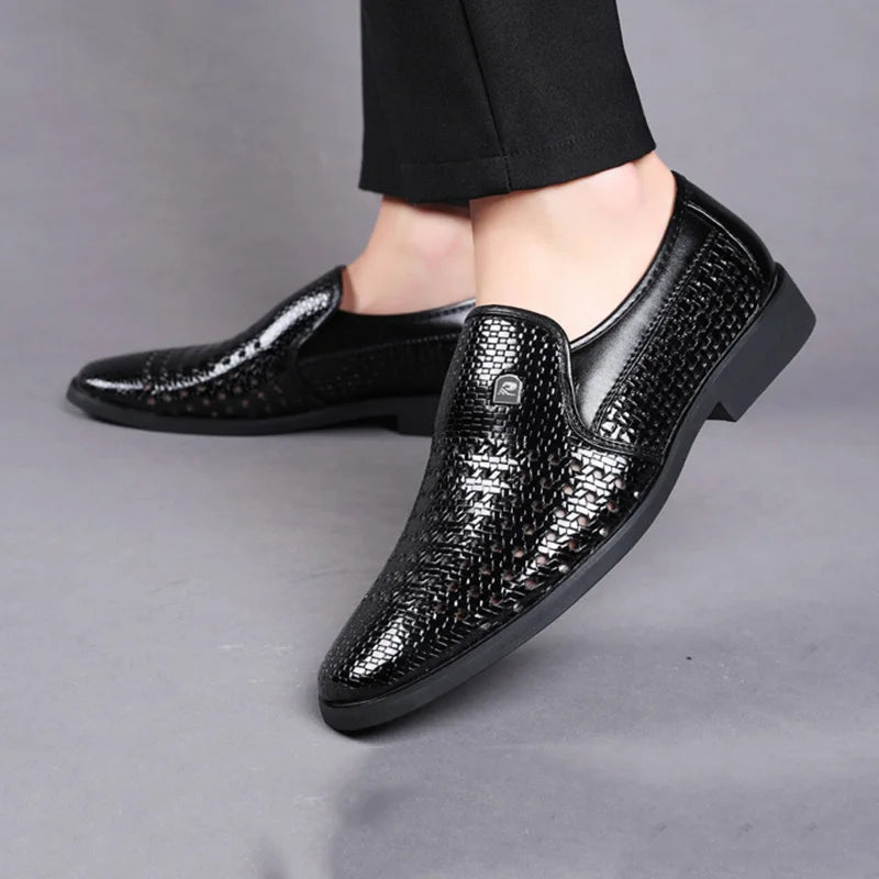 Cavallo Woven Leather Loafers  Drako™️