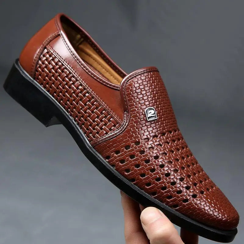 Cavallo Woven Leather Loafers  Drako™️
