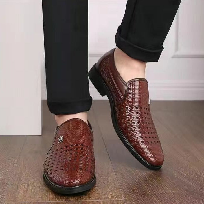 Cavallo Woven Leather Loafers  Drako™️