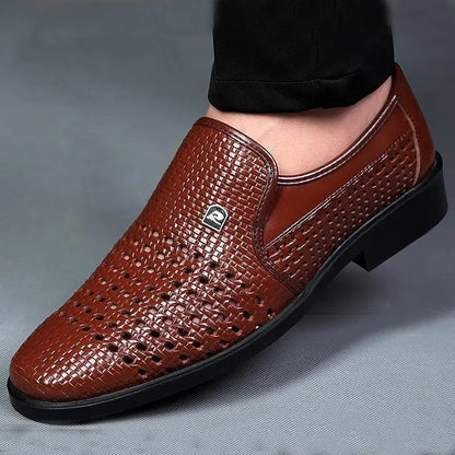 Cavallo Woven Leather Loafers  Drako™️