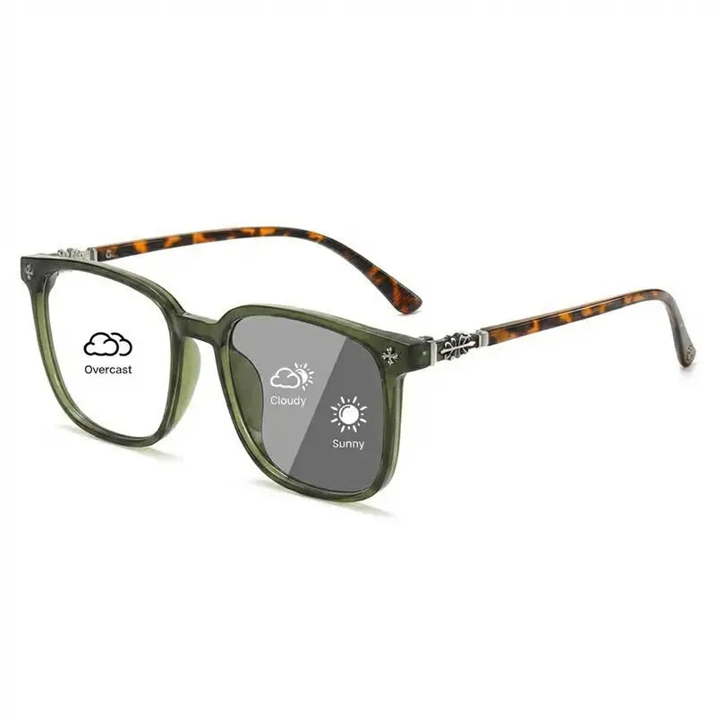 Stratford Transition Blue Light Blocking Glasses  Drako™️