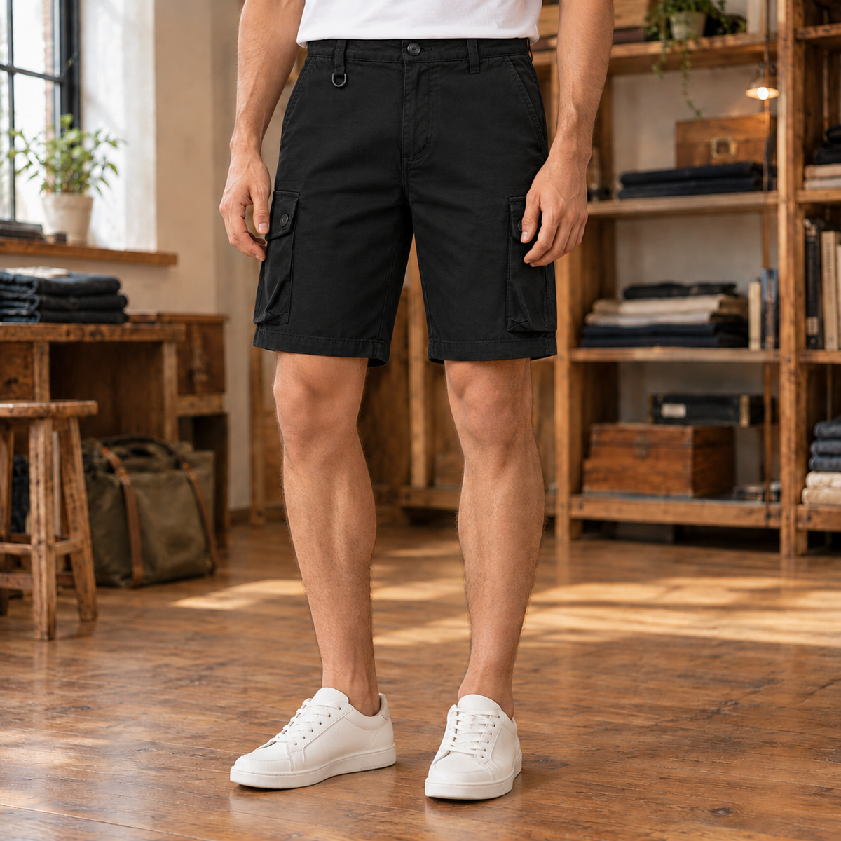 Thatcher Flap-Pocket Cargo Shorts  Drako™️ shorts