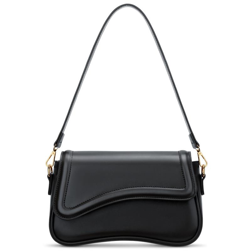 Ravello Curved Flap Shoulder Bag  Drako™️