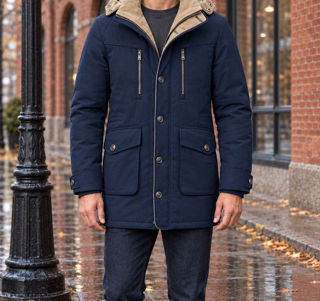 Mason Fleece-Lined Hooded Parka  Drako™️ jackets