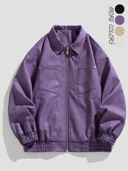 Valdaro Suede Trucker Jacket  Drako™️