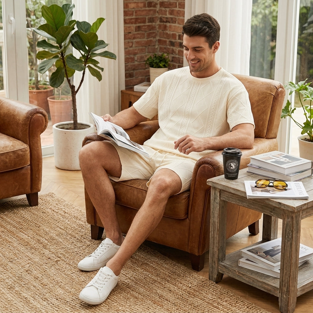 Capri Knit Lounge Set  Drako™️