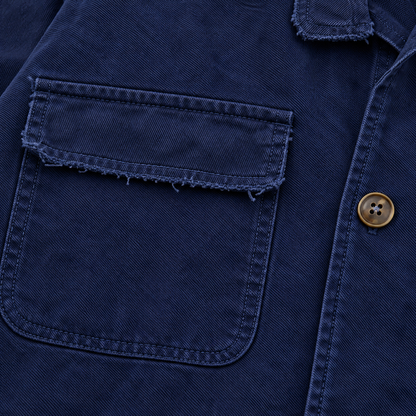 Nathan Washed Cotton Chore Jacket  Drako™️ jackets