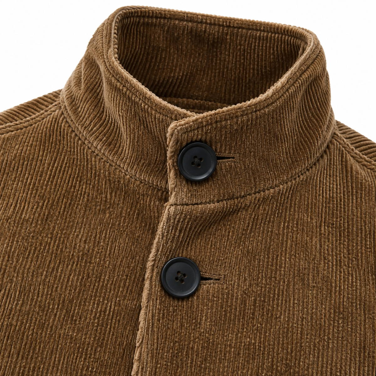Grayson Stand-Collar Corduroy Coat  Drako™️ jackets