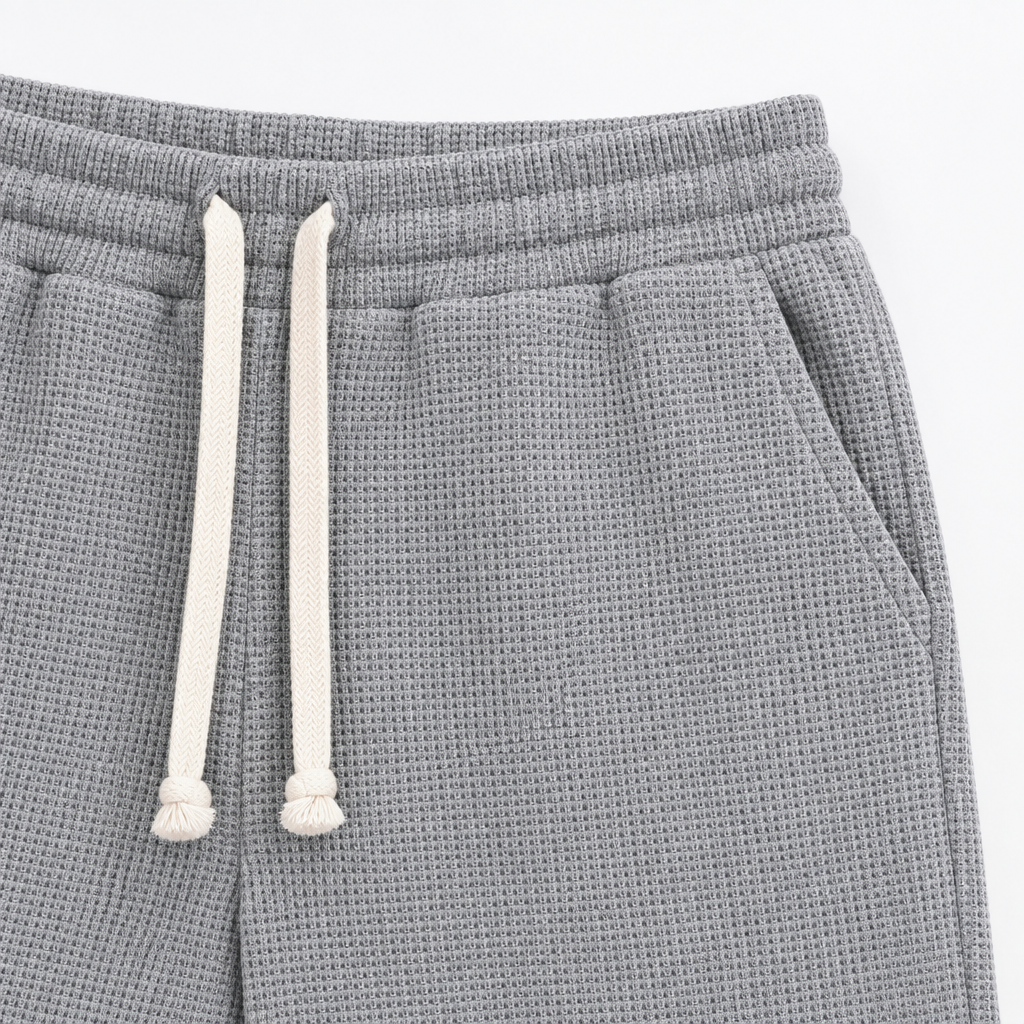 Wyatt Waffle-Knit Wide-Leg Pants  Drako™️ trousers