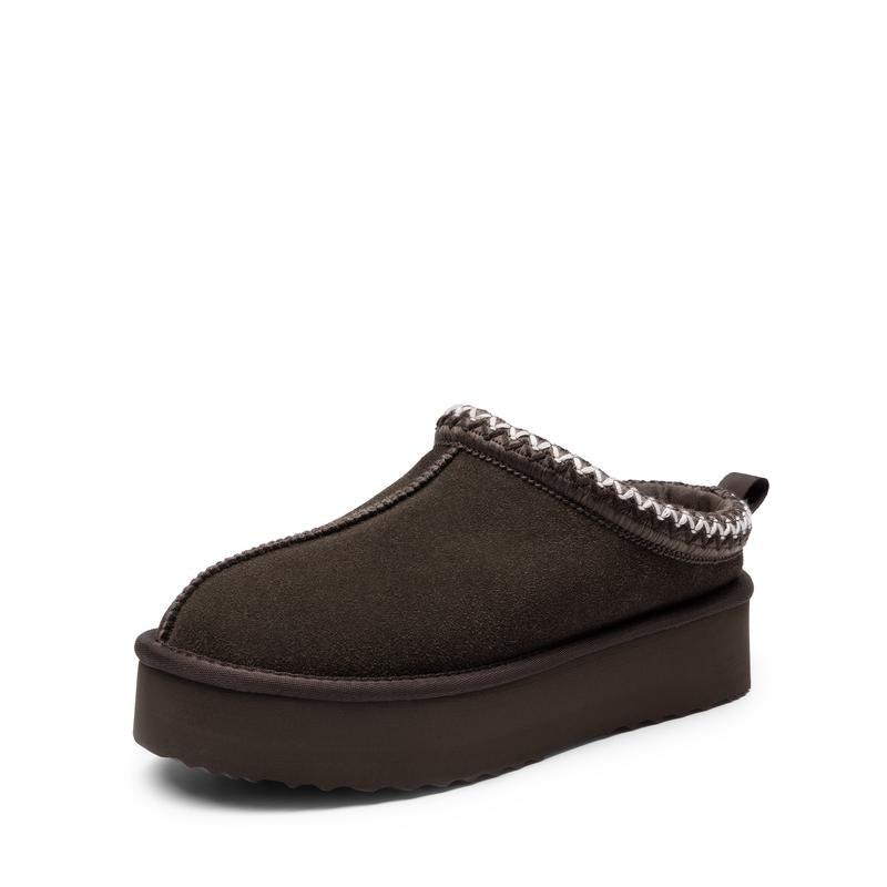 Alassio Platform Shearling Slippers  Drako™️