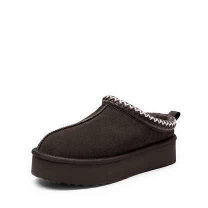 Alassio Platform Shearling Slippers  Drako™️