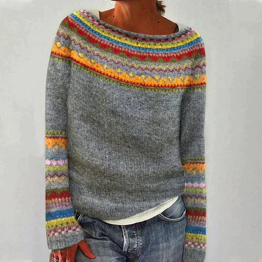 Virginia - Ribbed Knit Pullover  Drako™️