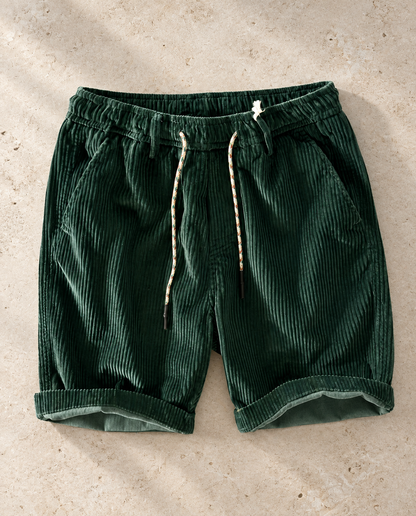Callan Ribbed Drawstring Shorts  Drako™️ shorts