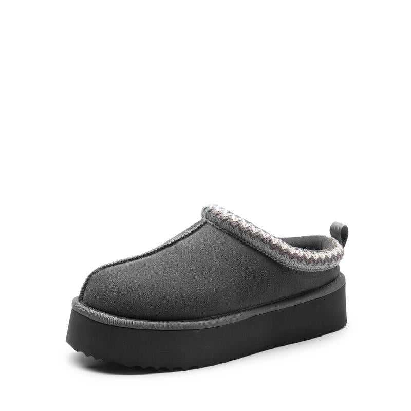 Alassio Platform Shearling Slippers  Drako™️