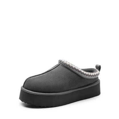 Alassio Platform Shearling Slippers  Drako™️