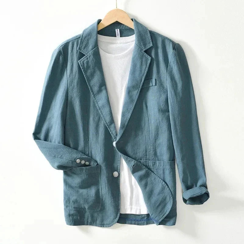 Luminara Linen Blazer  Drako Watches