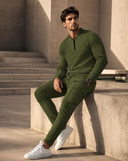 Montero Quarter-Zip Lounge Set  Drako™️