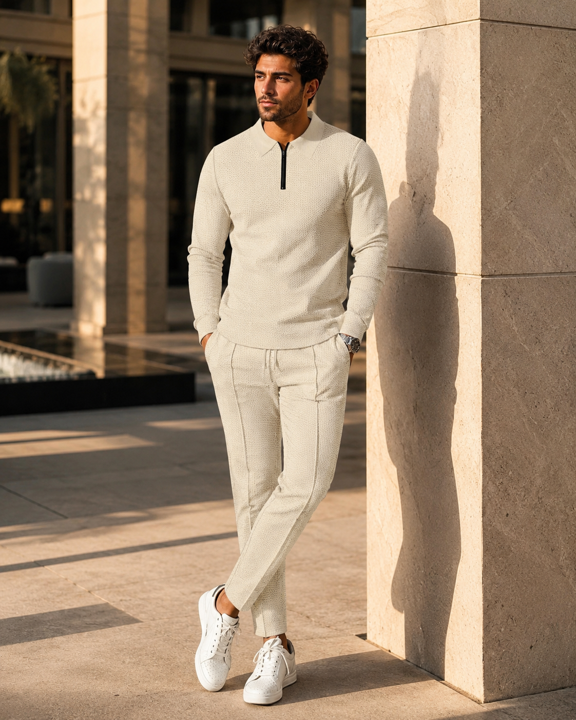 Montero Quarter-Zip Lounge Set  Drako™️