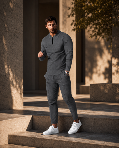 Montero Quarter-Zip Lounge Set  Drako™️