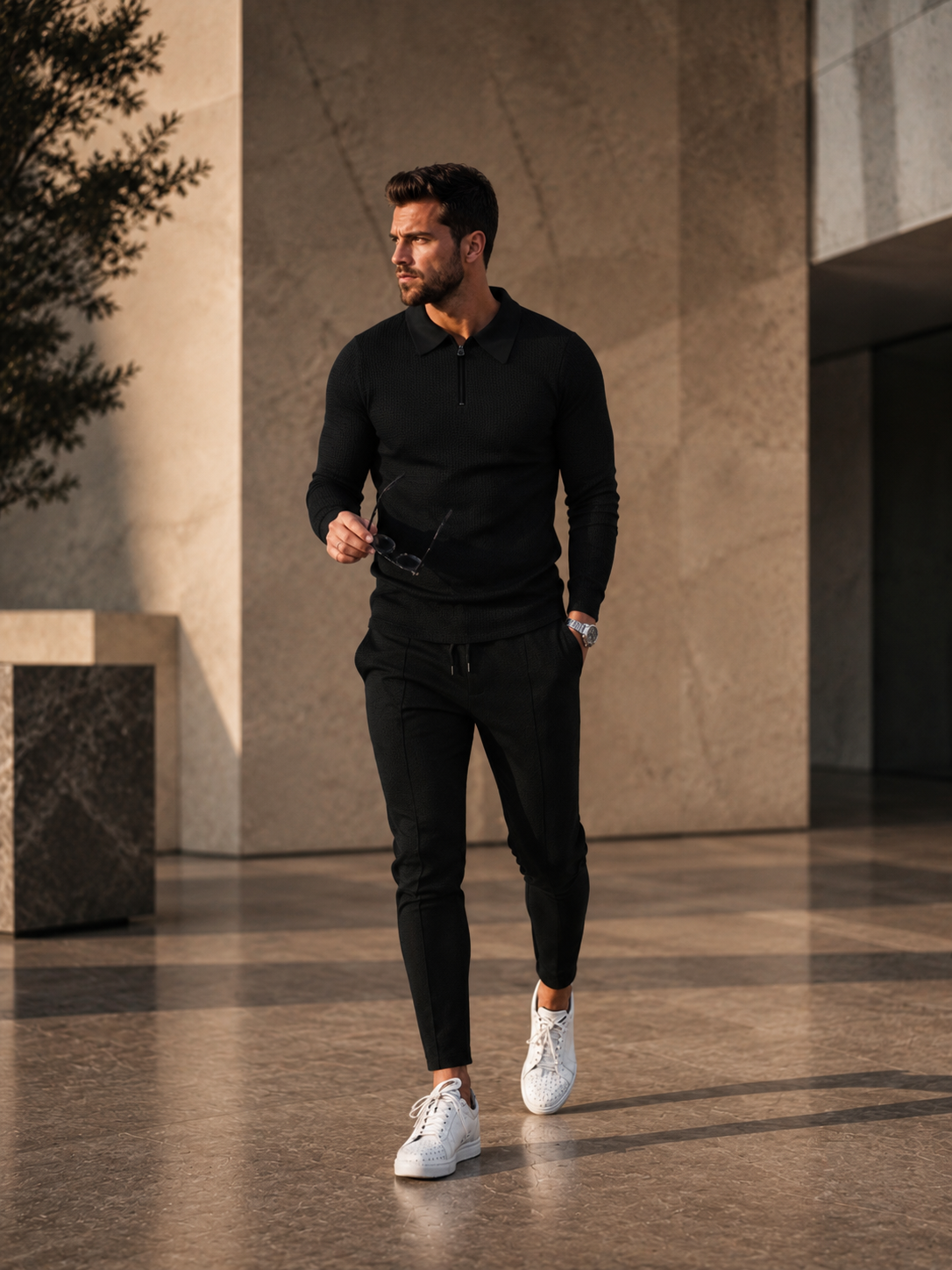 Montero Quarter-Zip Lounge Set  Drako™️