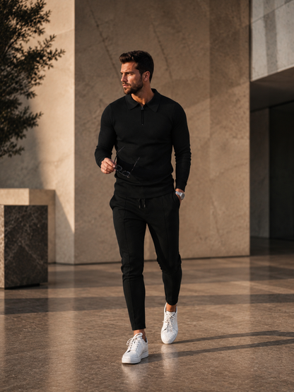 Montero Quarter-Zip Lounge Set  Drako™️