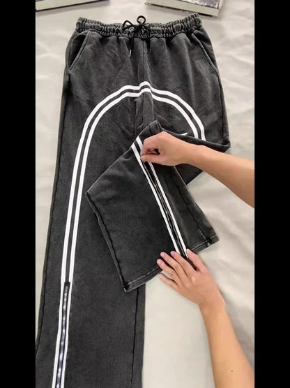Catania Zip-Hem Track Pants  Drako™️
