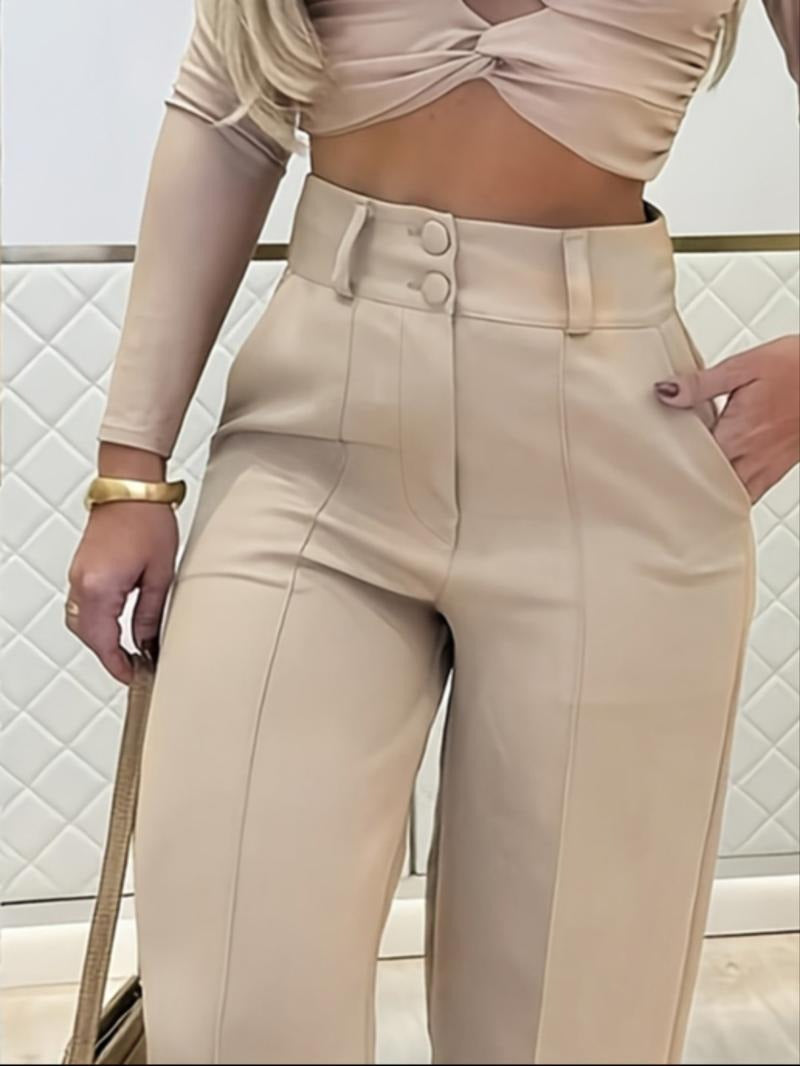 Taormina Tailored Wide-Leg Trousers  Drako™️