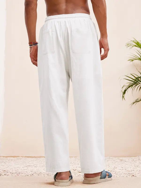 Valdaro Linen Lounge Trousers  Drako™️