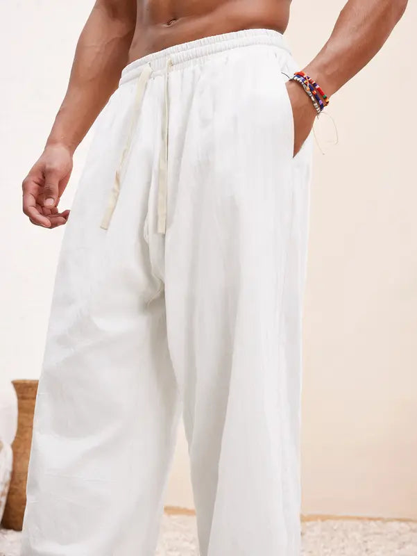 Valdaro Linen Lounge Trousers  Drako™️