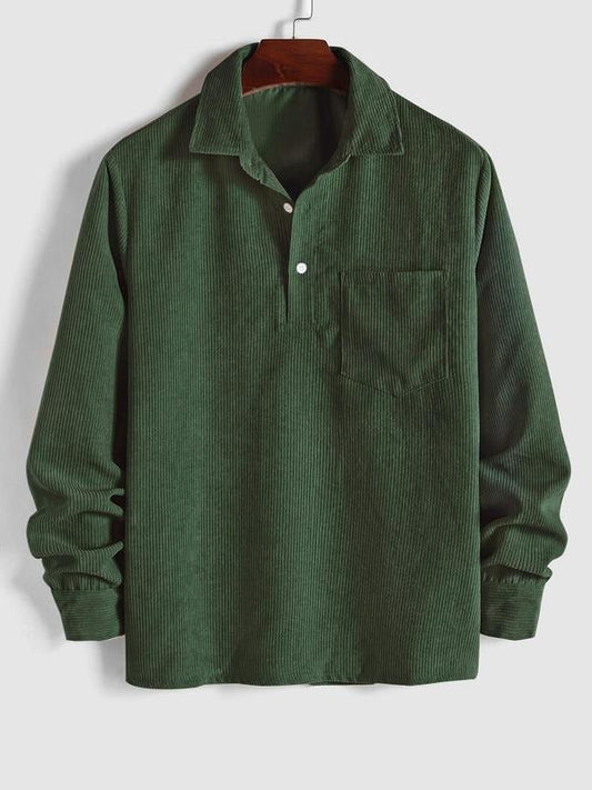 Vintage Corduroy Polo  Drako™️